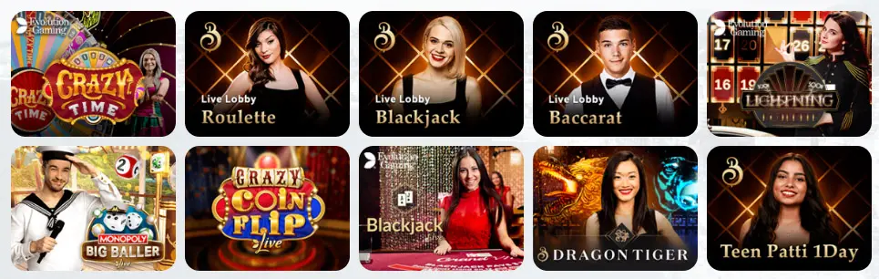 Giochi da casinò dal vivo Scommettendo Casino