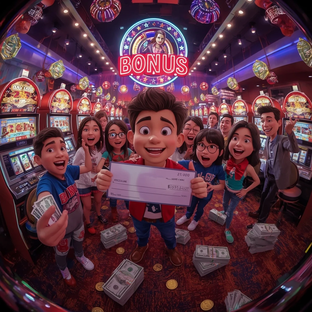 bonus nelle mani di un uomo al casinò Scommettendo Casino