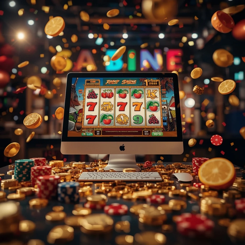 slot machine sul monitor SCOMMETTENDO CASINO
