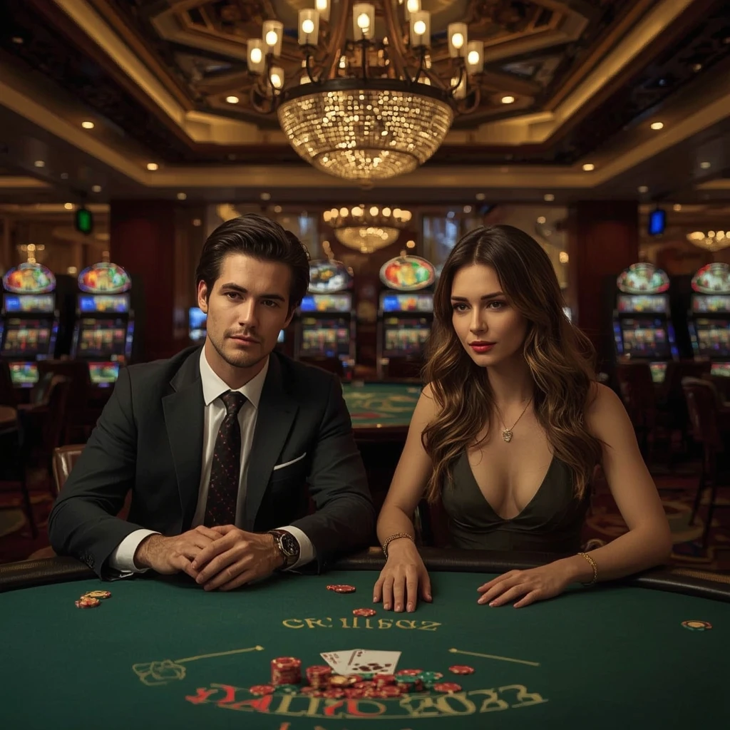 Due giocatori di poker al Scommettendo Casino